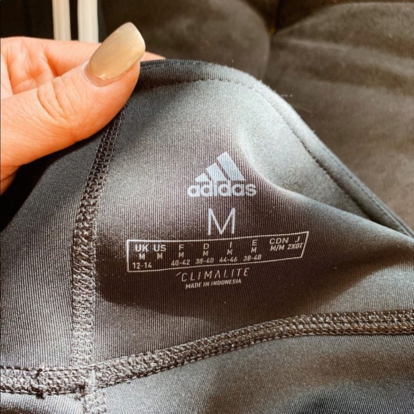 ADIDAS THREE STRIPE LEGGINGS - Picture 2 of 3